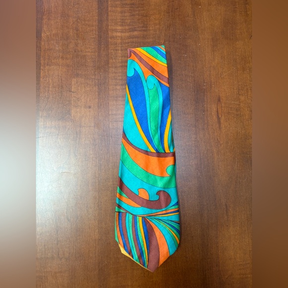 Austin Reed Multicolor Abstract Tie - Picture 1 of 4